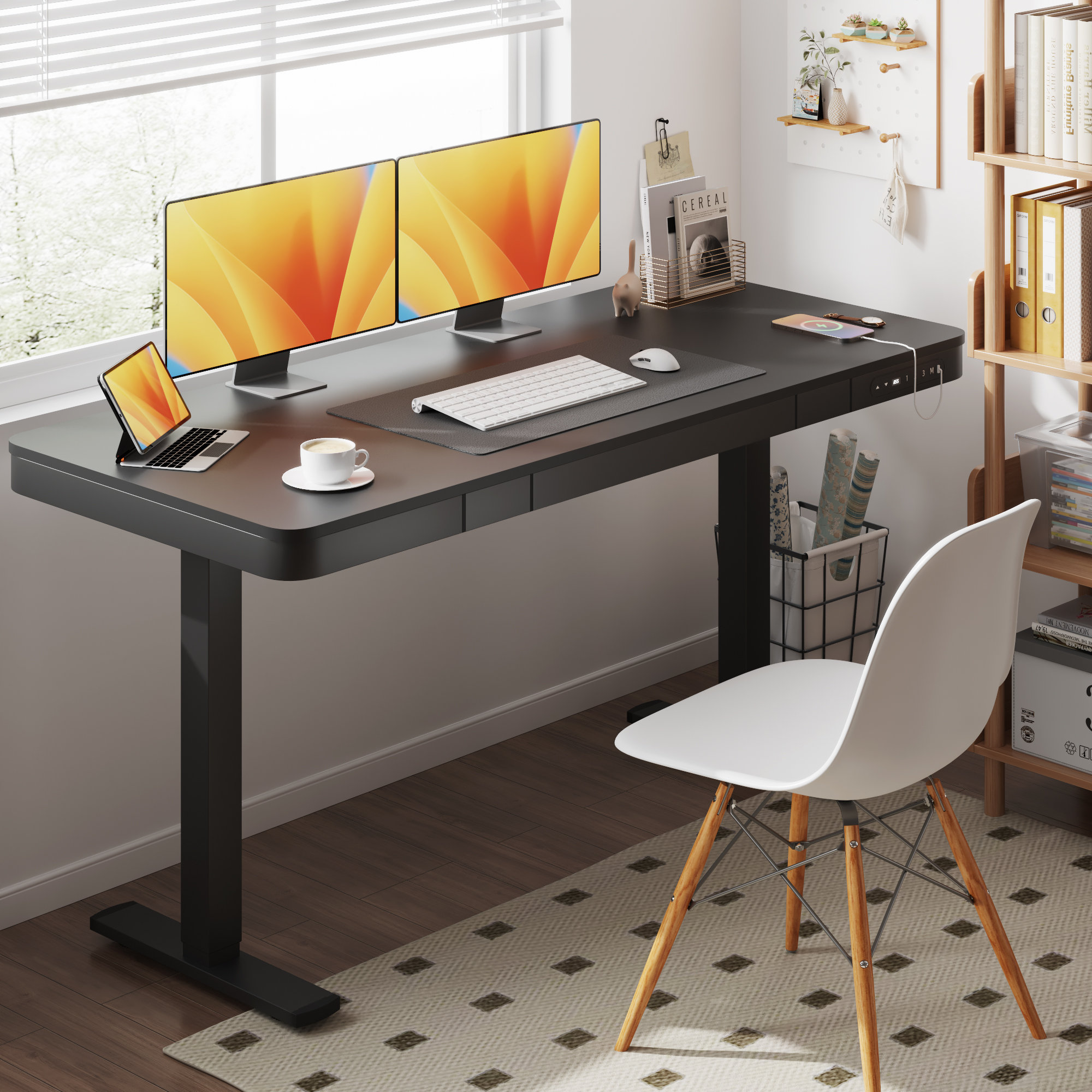 Adjustable standing desk prices discount